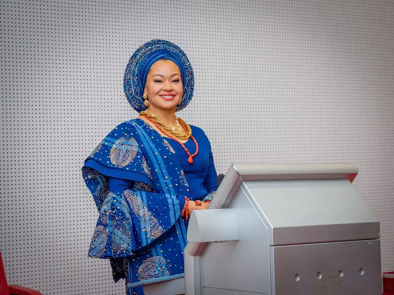 Suspended Senator representing Kogi Central, Natasha Akpoti-Uduaghan.